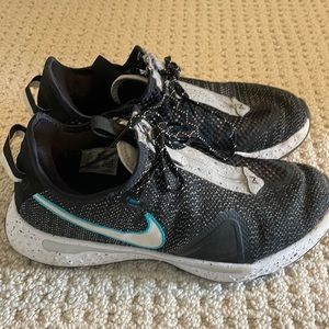 Men’s Nike PG Basketball Shoes Black/Wolf Grey